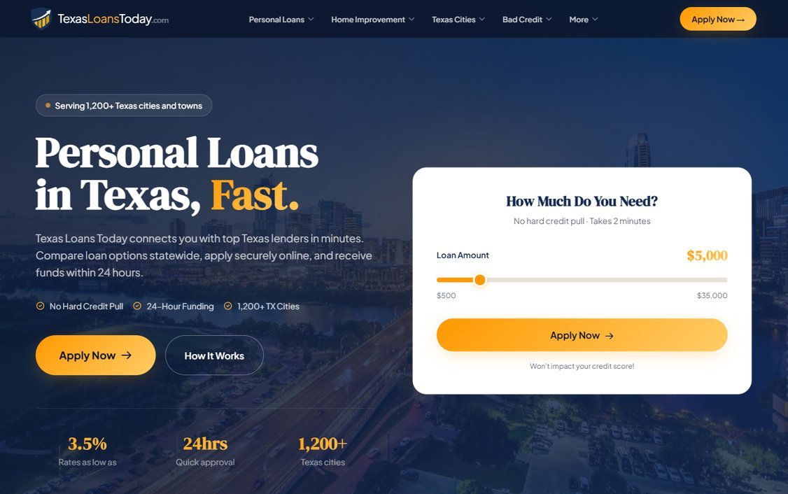 TexasLoansToday – texasloanstoday.com